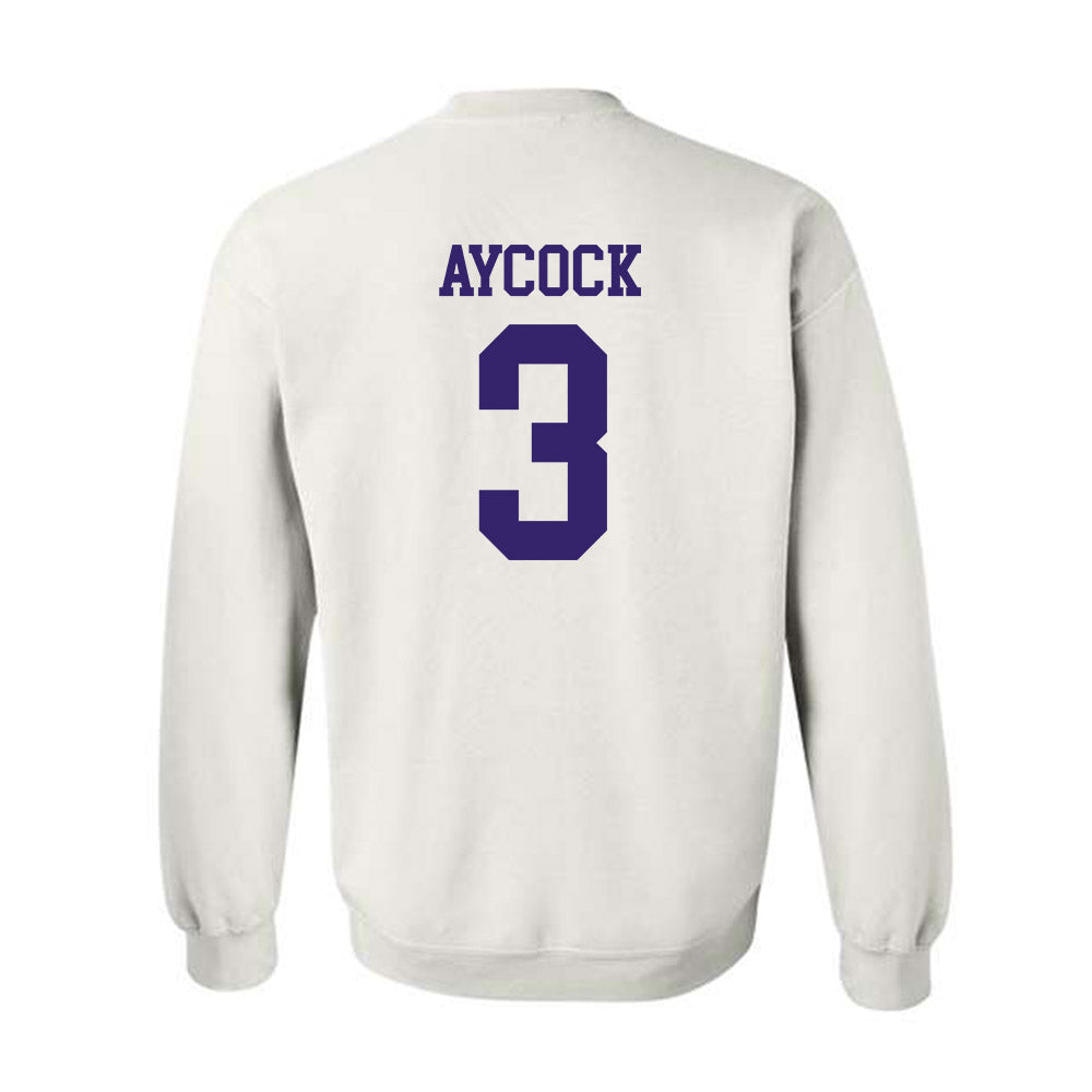 JMU - NCAA Baseball : Cameron Aycock - Crewneck Sweatshirt-1