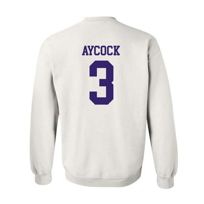 JMU - NCAA Baseball : Cameron Aycock - Crewneck Sweatshirt-1