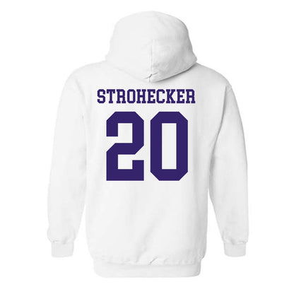 JMU - NCAA Baseball : Jonathan Strohecker - Hooded Sweatshirt-1