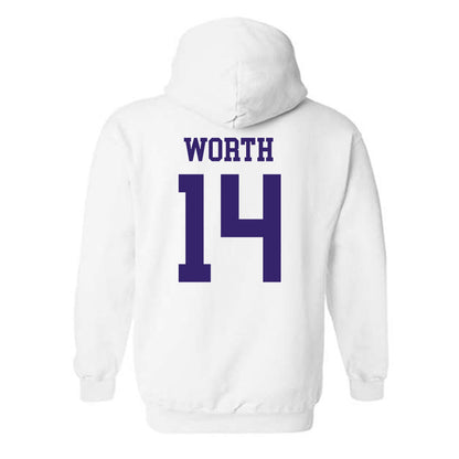 JMU - NCAA Baseball : Conner Worth - Hooded Sweatshirt-1