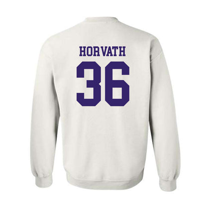JMU - NCAA Baseball : Adam Horvath - Crewneck Sweatshirt-1