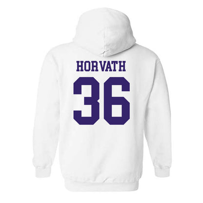 JMU - NCAA Baseball : Adam Horvath - Hooded Sweatshirt-1
