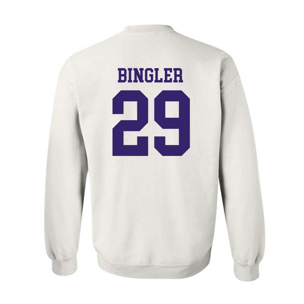 JMU - NCAA Baseball : Alex Bingler - Crewneck Sweatshirt-1