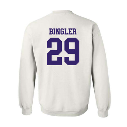JMU - NCAA Baseball : Alex Bingler - Crewneck Sweatshirt-1