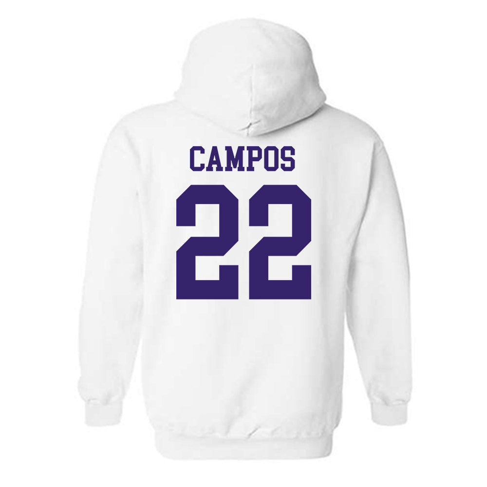 JMU - NCAA Baseball : Trey Campos - Hooded Sweatshirt-1