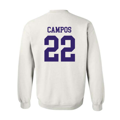 JMU - NCAA Baseball : Trey Campos - Crewneck Sweatshirt-1