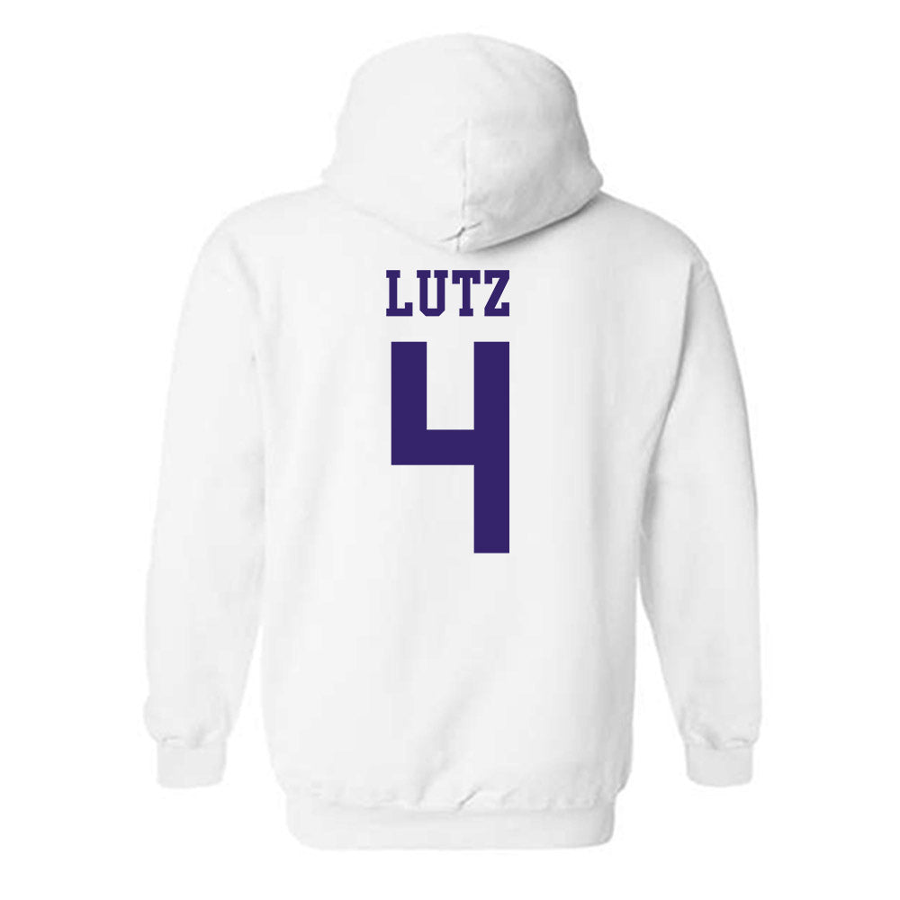 JMU - NCAA Baseball : Tyler Lutz - Hooded Sweatshirt-1