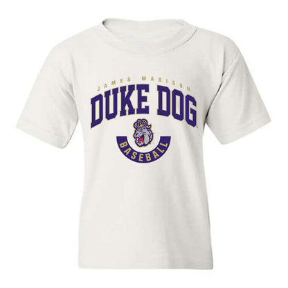 JMU - NCAA Baseball : Cameron Aycock - Youth T-Shirt-0
