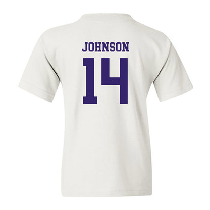 JMU - NCAA Softball : Taylor Johnson - Replica Shersey Youth T-Shirt-1