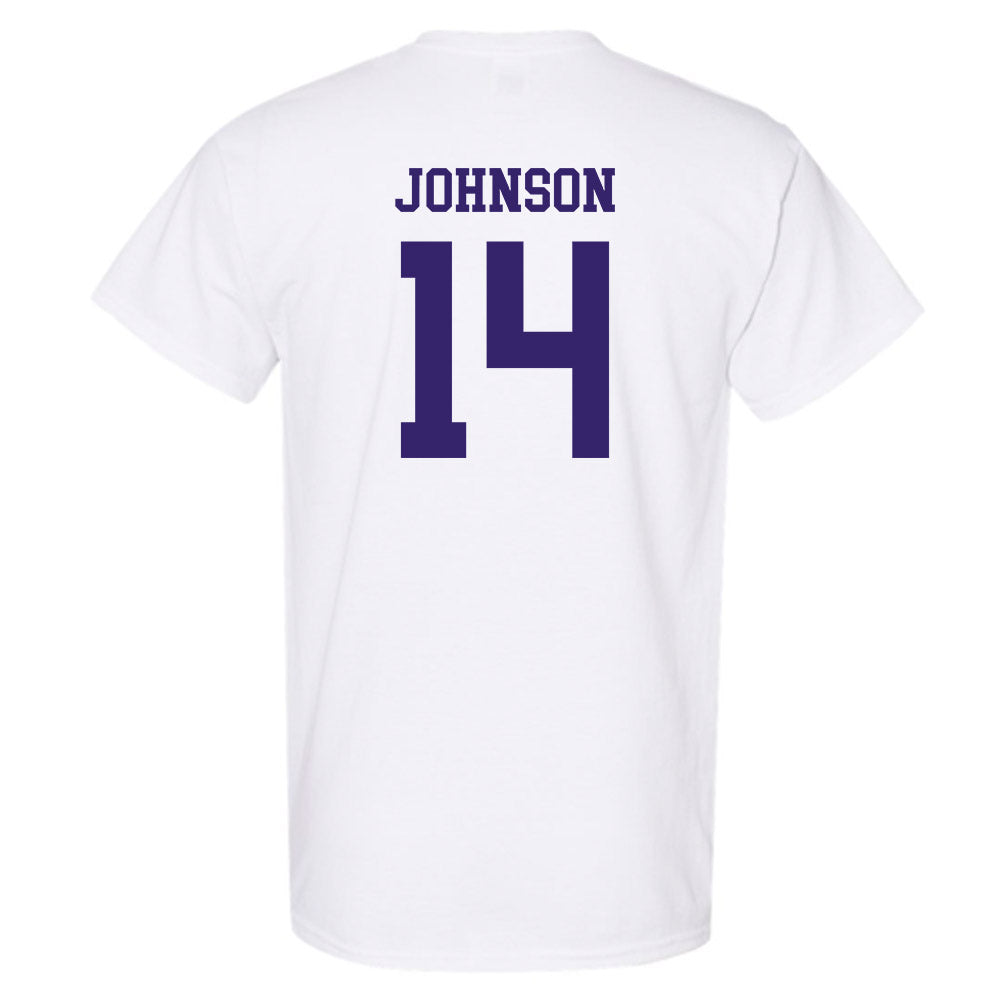 JMU - NCAA Softball : Taylor Johnson - Replica Shersey T-Shirt-1