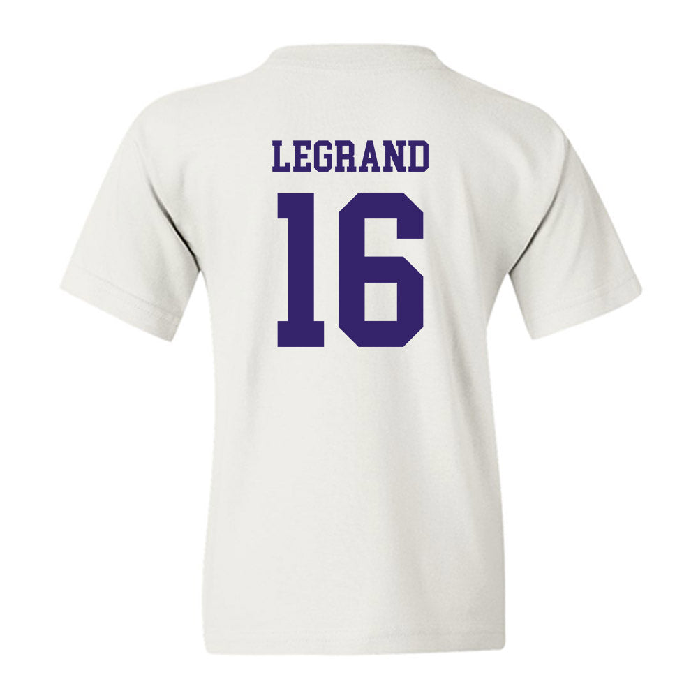 JMU - NCAA Softball : Emily LeGrand - Replica Shersey Youth T-Shirt-1