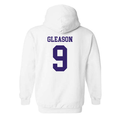 JMU - NCAA Softball : Kylee Gleason - Replica Shersey Hooded Sweatshirt-1