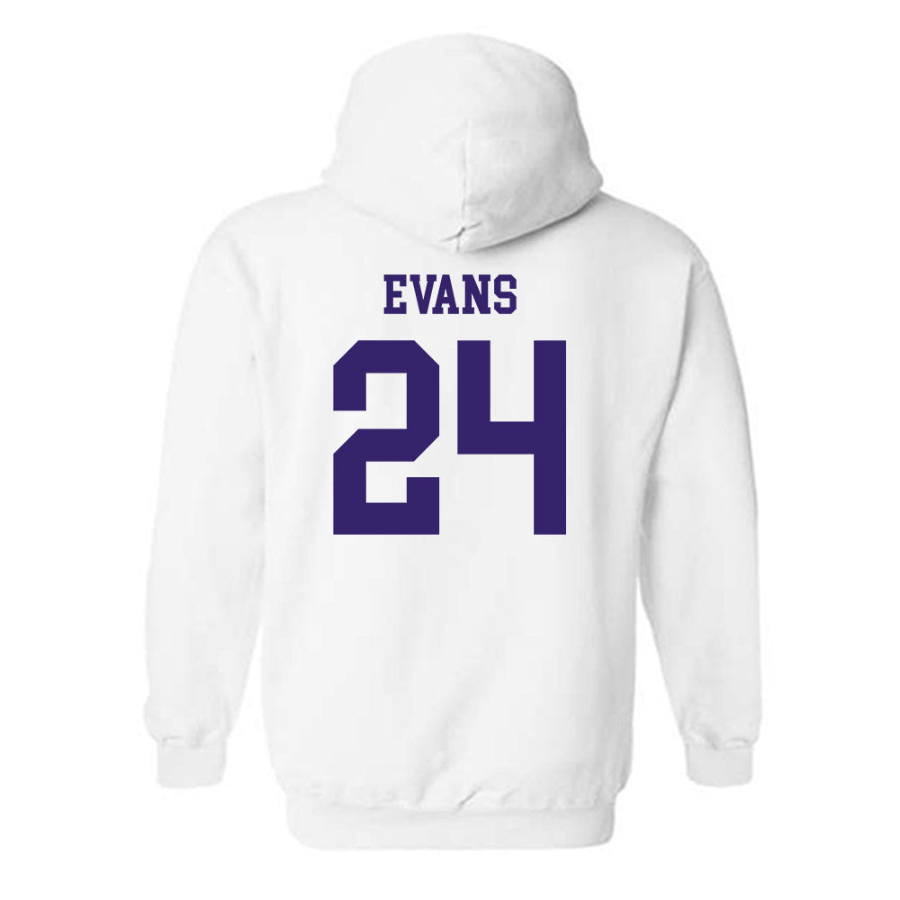 JMU - NCAA Softball : Emma Jo Evans - Replica Shersey Hooded Sweatshirt-0