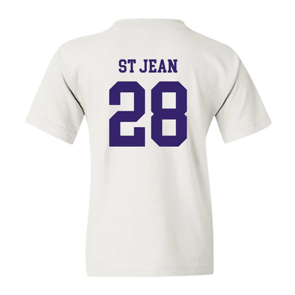 JMU - NCAA Softball : Lisey St Jean - Replica Shersey Youth T-Shirt-1