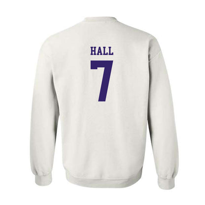 JMU - NCAA Softball : Jasmine Hall - Crewneck Sweatshirt Replica Shersey