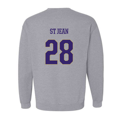 JMU - NCAA Softball : Lisey St Jean - Classic Shersey Crewneck Sweatshirt-1