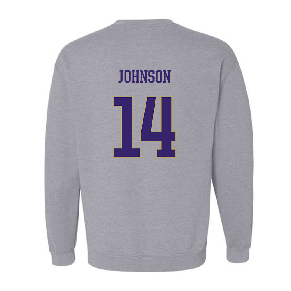 JMU - NCAA Softball : Taylor Johnson - Classic Shersey Crewneck Sweatshirt-1