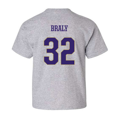JMU - NCAA Softball : Allie Braly - Classic Shersey Youth T-Shirt-1