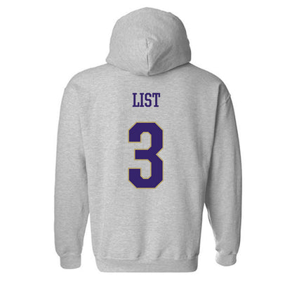 JMU - NCAA Softball : Payton List - Classic Shersey Hooded Sweatshirt-1