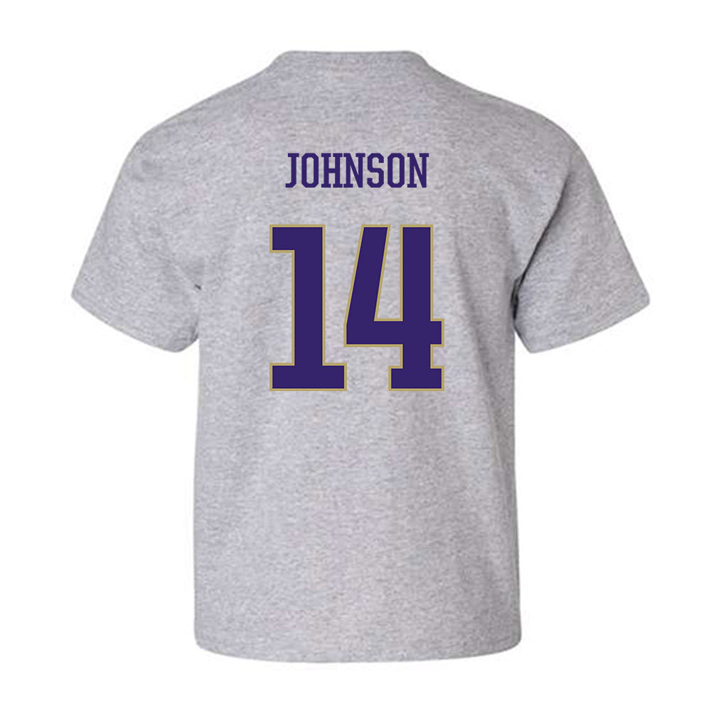 JMU - NCAA Softball : Taylor Johnson - Classic Shersey Youth T-Shirt-1