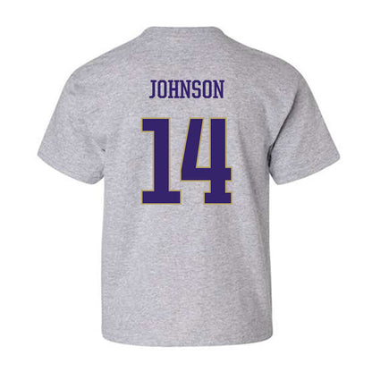 JMU - NCAA Softball : Taylor Johnson - Classic Shersey Youth T-Shirt-1