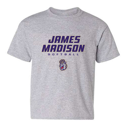 JMU - NCAA Softball : Cali Legzdin - Classic Shersey Youth T-Shirt-0