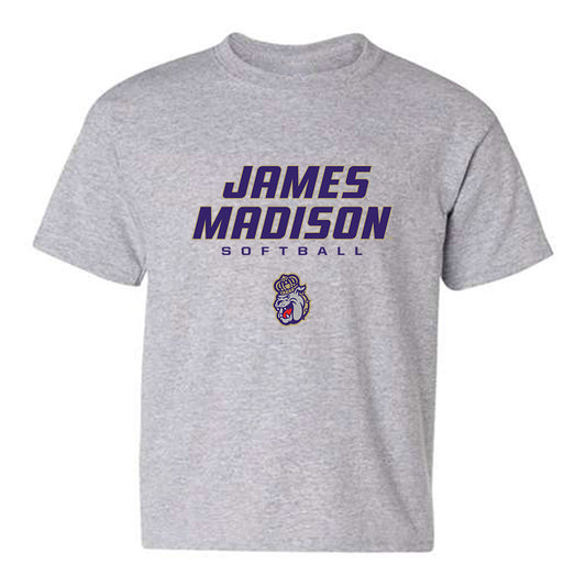 JMU - NCAA Softball : Kendra Lewis - Classic Shersey Youth T-Shirt-0