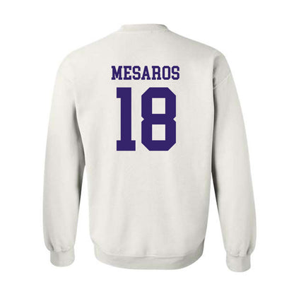 JMU - NCAA Softball : Morgan Mesaros - Fashion Shersey Crewneck Sweatshirt-1