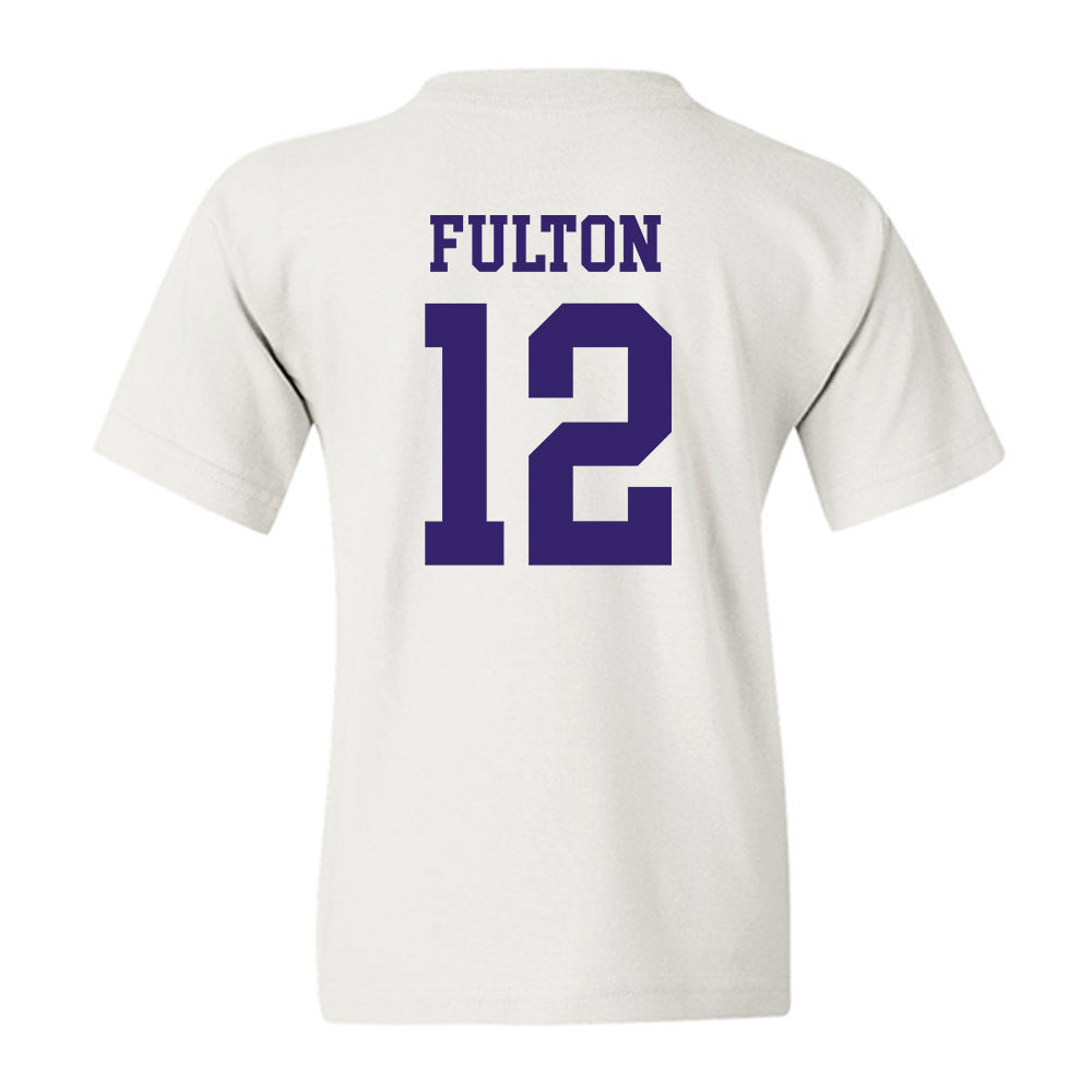  - NCAA Softball : Lauren Fulton - Fashion Shersey Youth T-Shirt-1