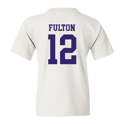  - NCAA Softball : Lauren Fulton - Fashion Shersey Youth T-Shirt-1