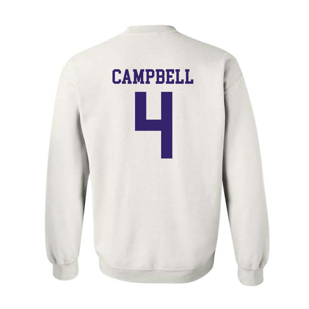 JMU - NCAA Softball : Abbie Campbell - Fashion Shersey Crewneck Sweatshirt