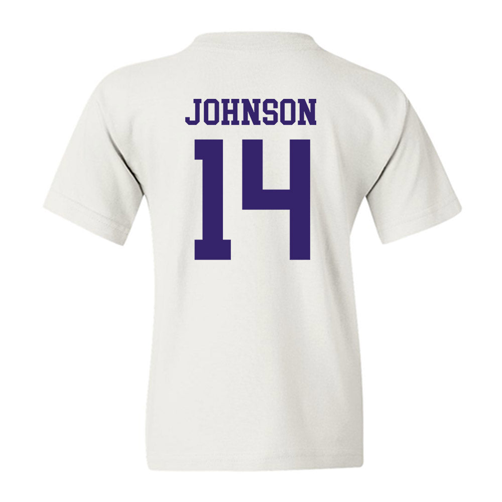 JMU - NCAA Softball : Taylor Johnson - Fashion Shersey Youth T-Shirt-1