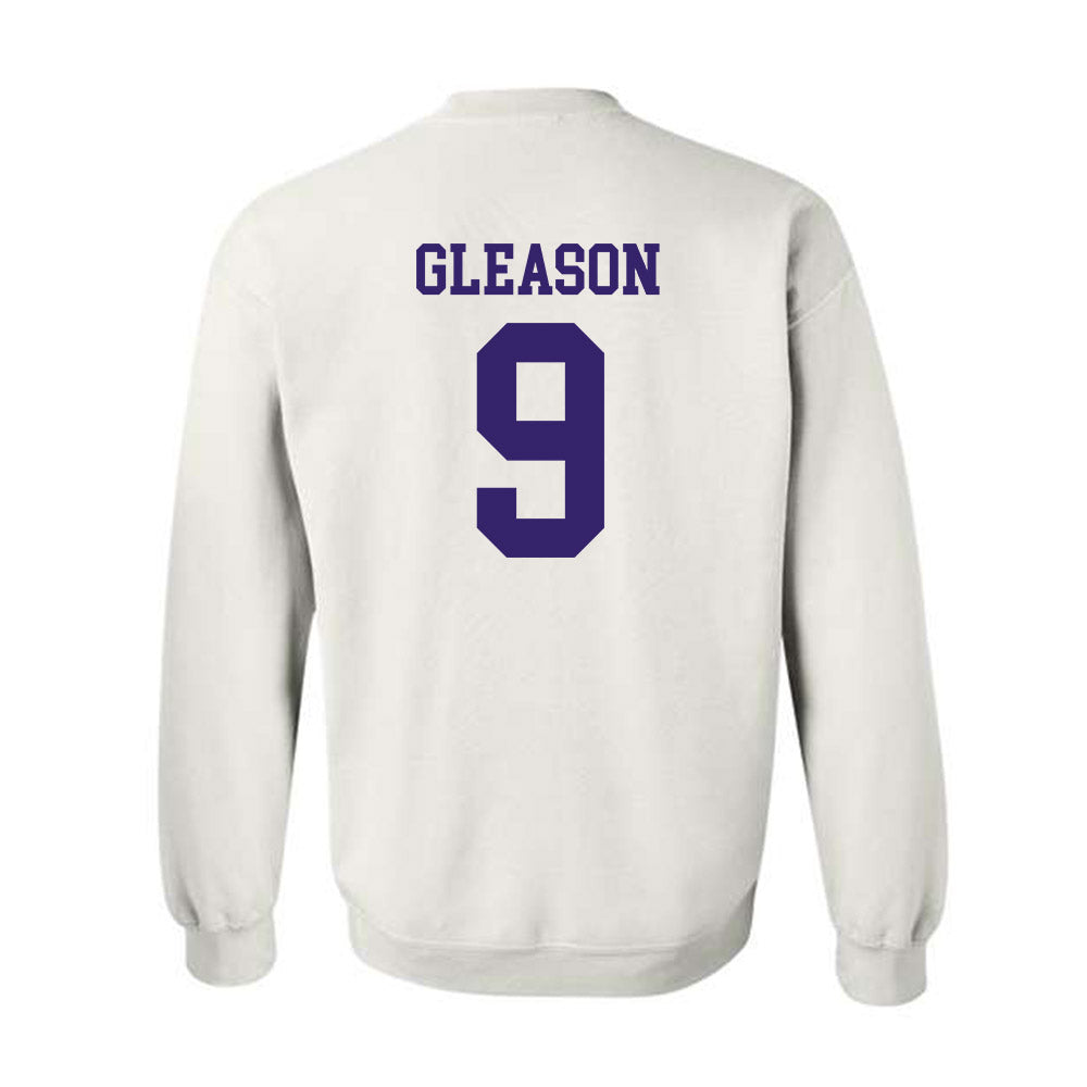 JMU - NCAA Softball : Kylee Gleason - Fashion Shersey Crewneck Sweatshirt-1