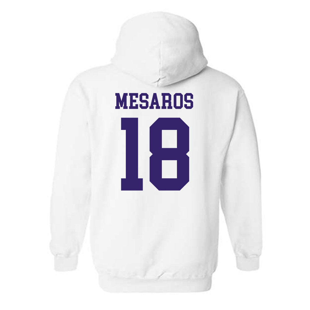 JMU - NCAA Softball : Morgan Mesaros - Fashion Shersey Hooded Sweatshirt-1