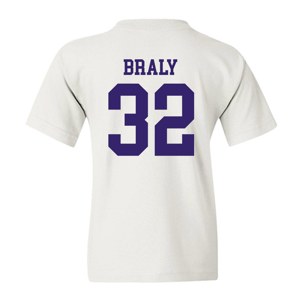 JMU - NCAA Softball : Allie Braly - Fashion Shersey Youth T-Shirt-1