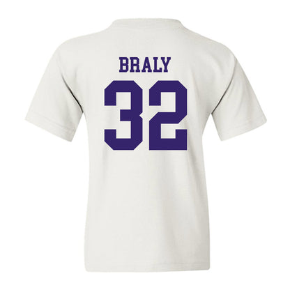 JMU - NCAA Softball : Allie Braly - Fashion Shersey Youth T-Shirt-1