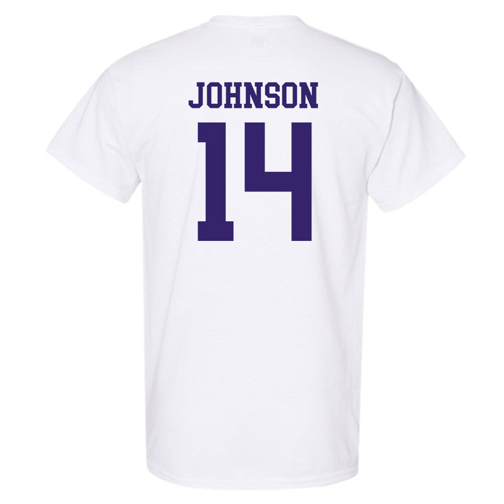 JMU - NCAA Softball : Taylor Johnson - Fashion Shersey T-Shirt-1