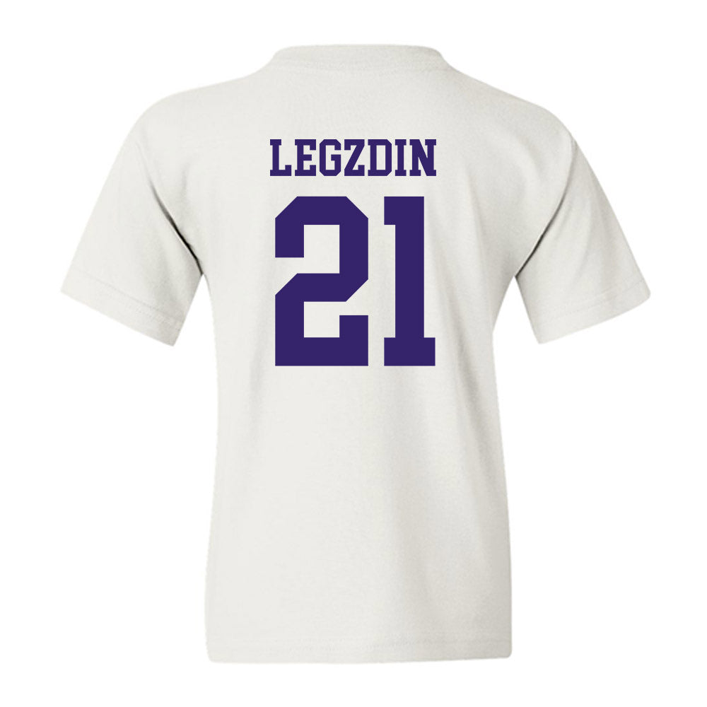 JMU - NCAA Softball : Cali Legzdin - Fashion Shersey Youth T-Shirt-1