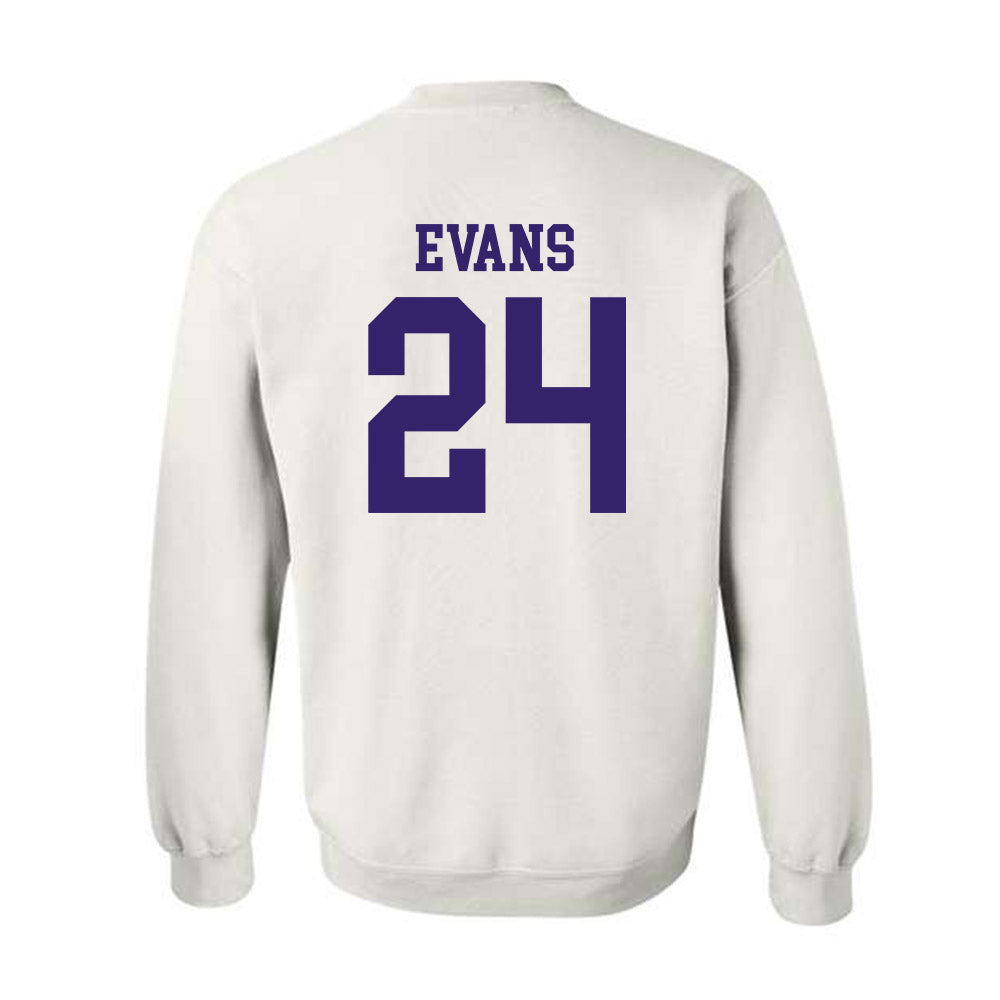 JMU - NCAA Softball : Emma Jo Evans - Fashion Shersey Crewneck Sweatshirt-1
