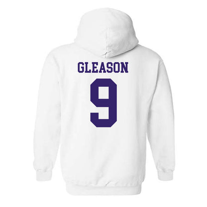 JMU - NCAA Softball : Kylee Gleason - Fashion Shersey Hooded Sweatshirt-1