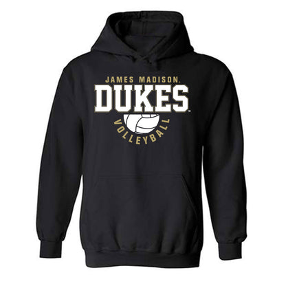 JMU - NCAA Women's Volleyball : Ana Toumazatos - Replica Shersey Hooded Sweatshirt-0