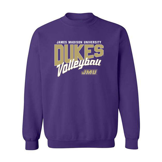 JMU - NCAA Women's Volleyball : Sarah Schnell - Crewneck Sweatshirt-0