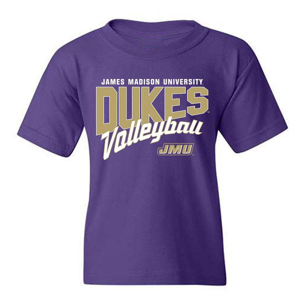 JMU - NCAA Women's Volleyball : Ana Toumazatos - Youth T-Shirt-0