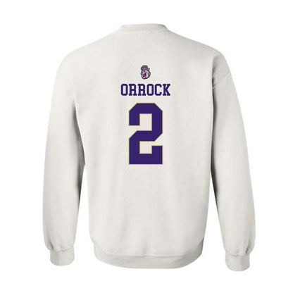JMU - NCAA Women's Soccer : Audrey Orrock - Replica Shersey Crewneck Sweatshirt-1