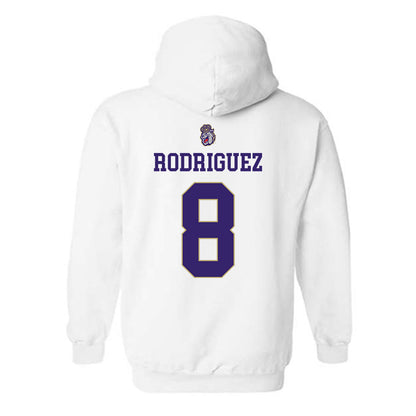 JMU - NCAA Men's Soccer : Zemi Rodriguez - Replica Shersey Hooded Sweatshirt-1