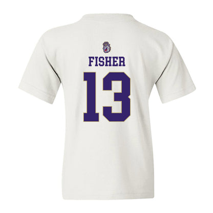JMU - NCAA Women's Soccer : Abby Fisher - Replica Shersey Youth T-Shirt-1