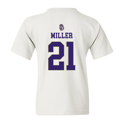 JMU - NCAA Men's Soccer : Tyler Miller - Replica Shersey Youth T-Shirt-1