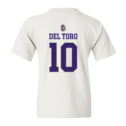 JMU - NCAA Women's Soccer : Olivia Del Toro - Replica Shersey Youth T-Shirt-1