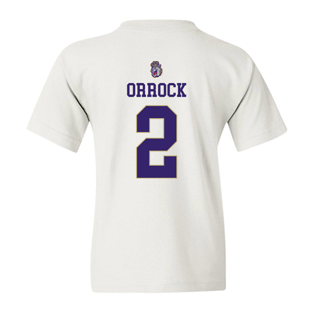 JMU - NCAA Women's Soccer : Audrey Orrock - Replica Shersey Youth T-Shirt-1