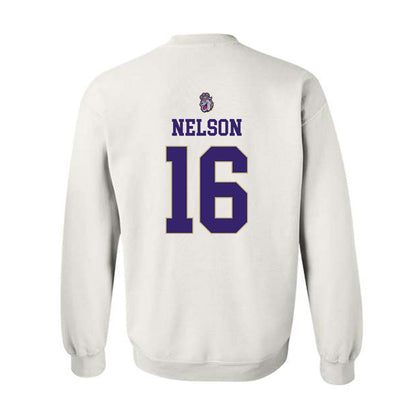 JMU - NCAA Women's Soccer : chloe nelson - Replica Shersey Crewneck Sweatshirt-1